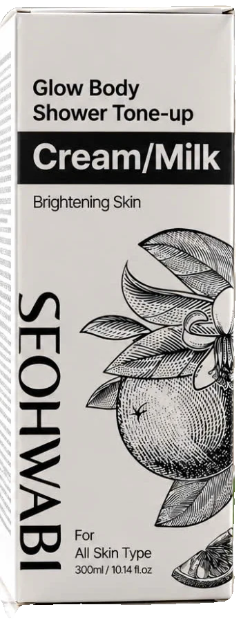 Seohwabi Glow Body Shower Tone-up Cream/Milk 300ml